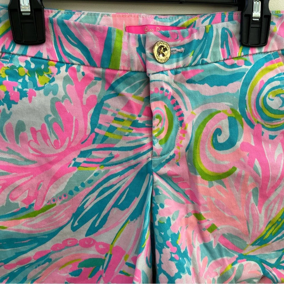 Lilly Pulitzer Pink and Blue Shorts - Picture 4 of 5